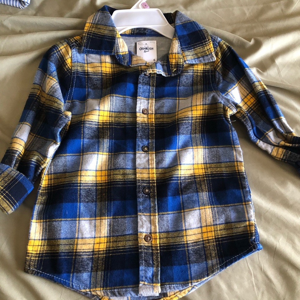 Kids Button Up